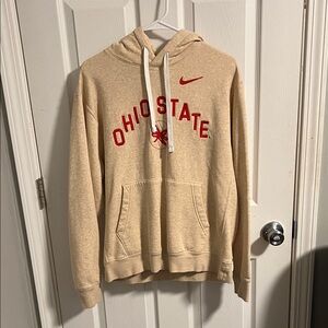 Nike Beige Ohio State Hoodie